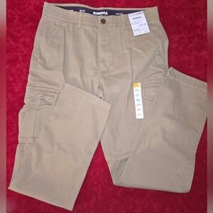 Sonoma Men's Tan Cargo Pants